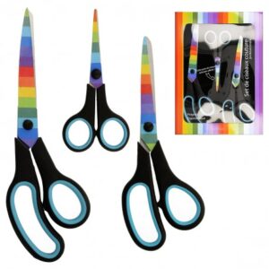 Kit tijeras estampado arco iris (Rainbow)